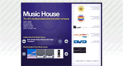 Desktop Screenshot of music-house.co.uk